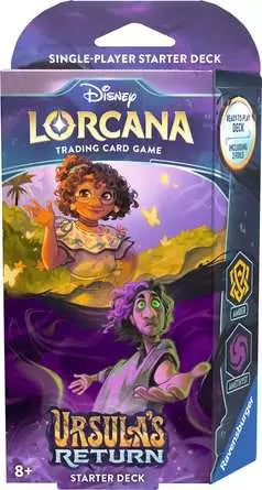 Disney Lorcana: Amber & Amethyst Starter Deck - Set 4