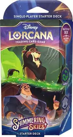 Disney Lorcana: Starter Deck - Emerald & Steel - Set 5