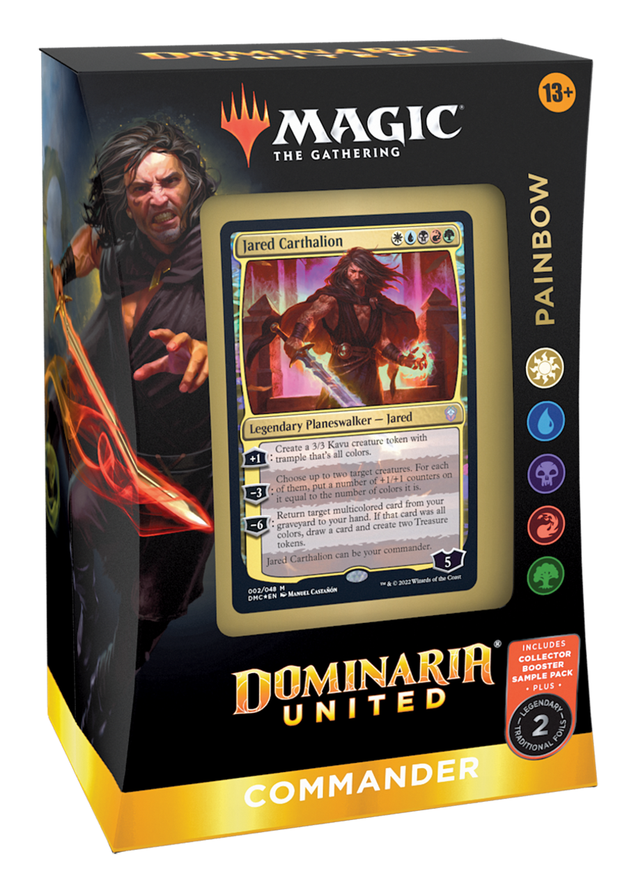 Magic the Gathering: Dominaria United - Commander Deck Painbow