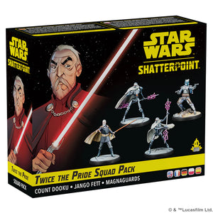 Star Wars Shatterpoint: Twice the Pride (Count Dooku Squad Pack)