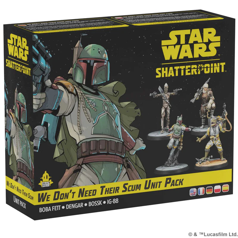 Star Wars: Shatterpoint: We Don’t Need Their Scum Squad Pack