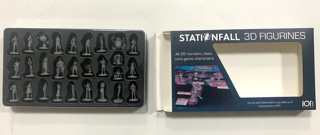 Stationfall: 3D Mini Character Figurines