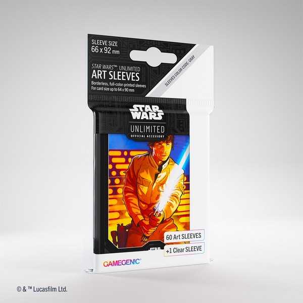 UNIT Gamegenic Star Wars: Unlimited Art Sleeves - Luke Skywalker