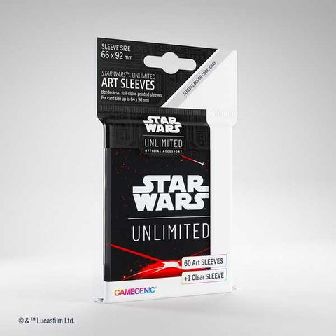 UNIT Gamegenic Star Wars: Unlimited Art Sleeves - Space Red