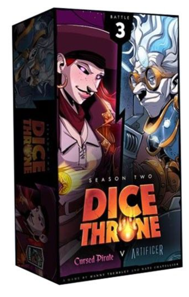 Dice Throne Dice Game: Season Two Box 3: Cursed Pirate Vs Artificer