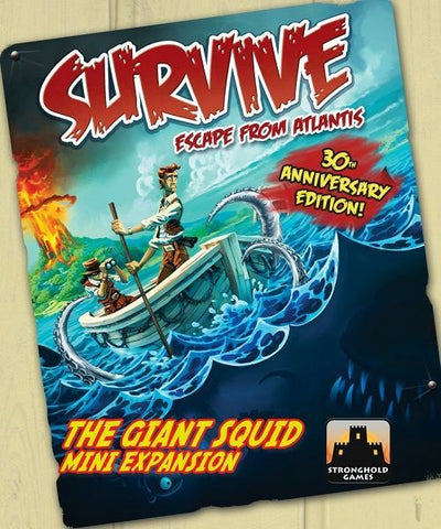 Survive: Escape from Atlantis Board Game: The Giant Squid Expansion