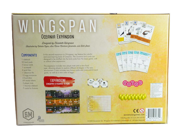 Wingspan: Oceania Expansion