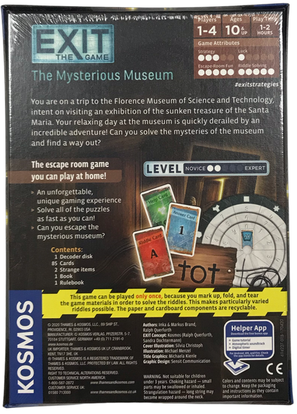 EXIT: The Mysterious Museum